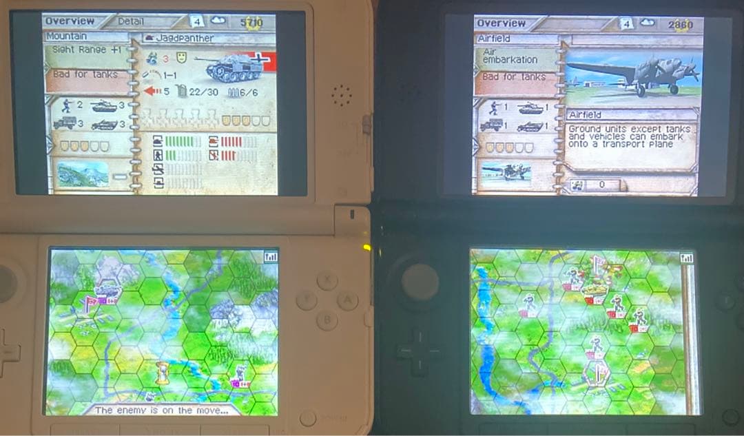 DS対戦2個セット：PANZER TACTIC DS（北米版）