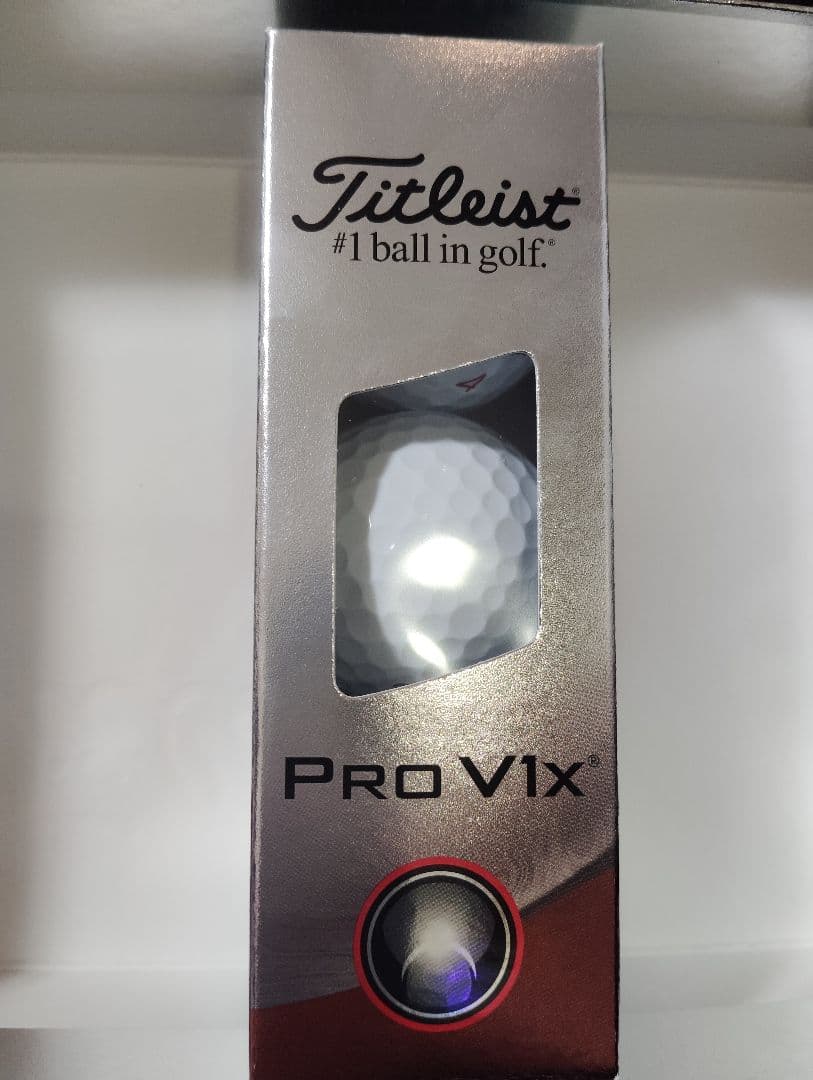 タイトリストPRO V1x 23ゴルフボール 1ダース 12球入り ホワイト