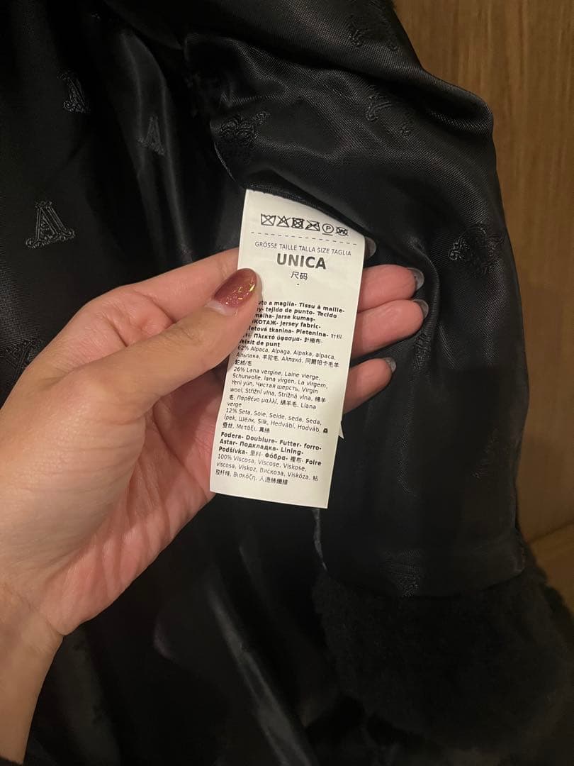 新品未使用タグ付き★マックスマーラ★テディベアケープ