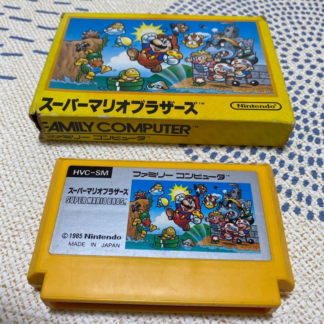 「スーパー マリオ ブラザーズ」　ファミコン