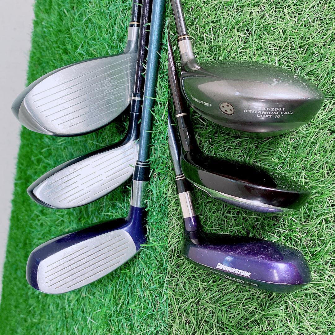 ゴルフクラブ フルセット ブリヂストン 初心者 メンズ 12本 A3104