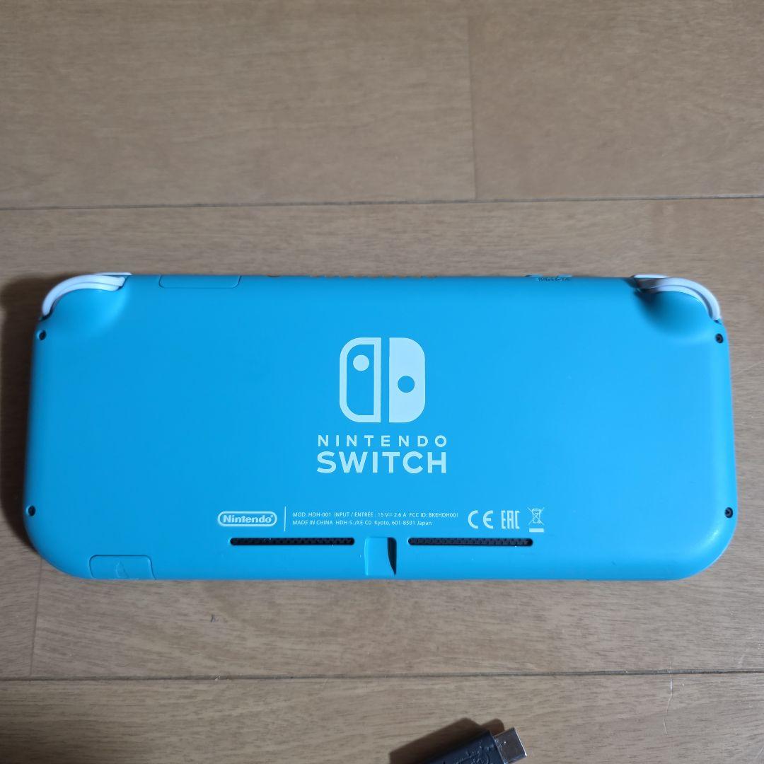 Nintendo Switch Lite ターコイズ 本体 + ケース動作確認済