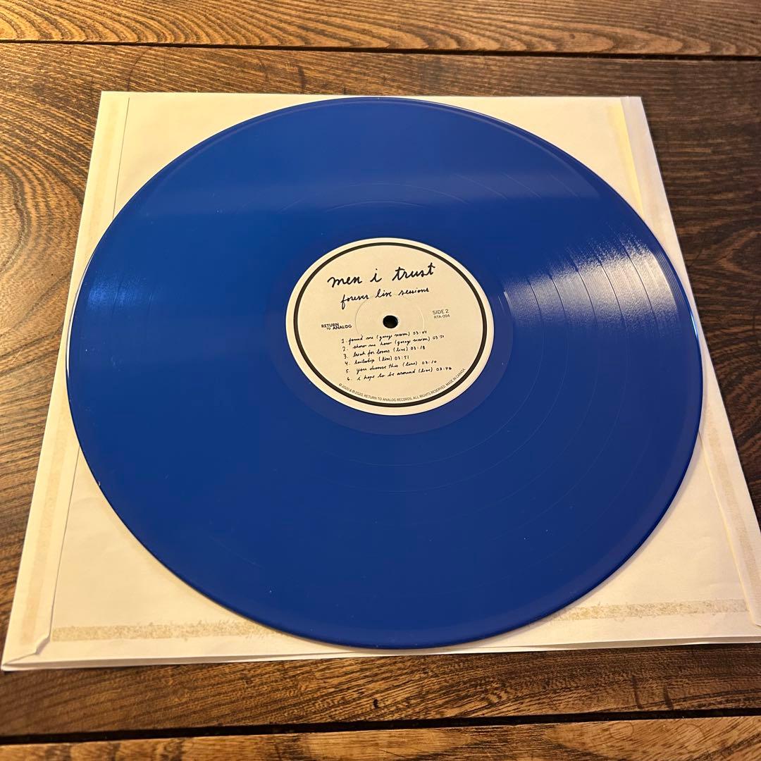 menitrust『Forever Live Sessions』レコード盤