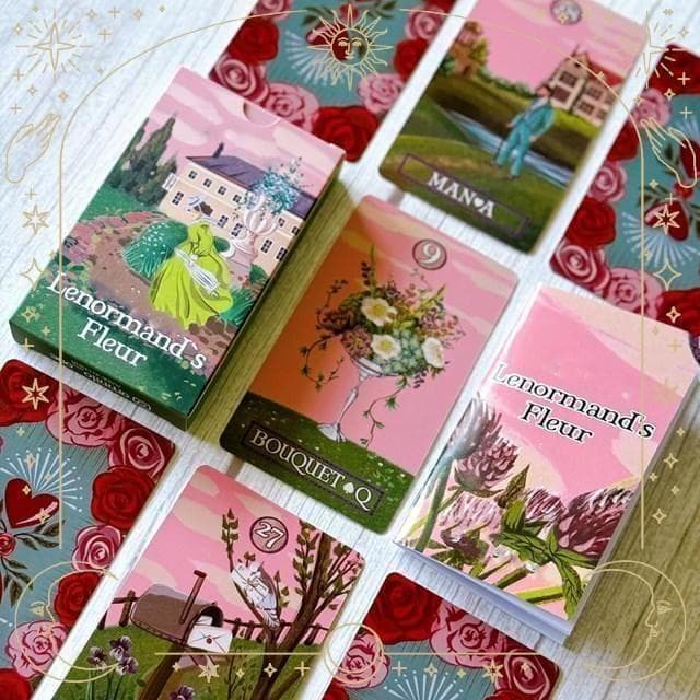 超レア✨アメリカインディーズデッキ✨愛と人生のための知恵 淑女のルノルマンカード