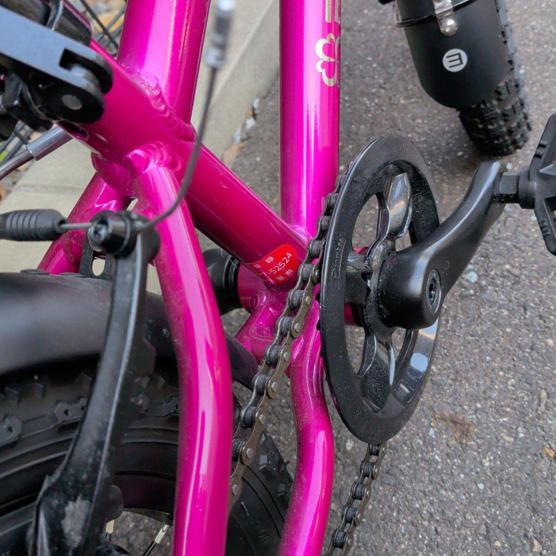 ヨツバサイクル 14インチ ピンク 美品 直接引取可