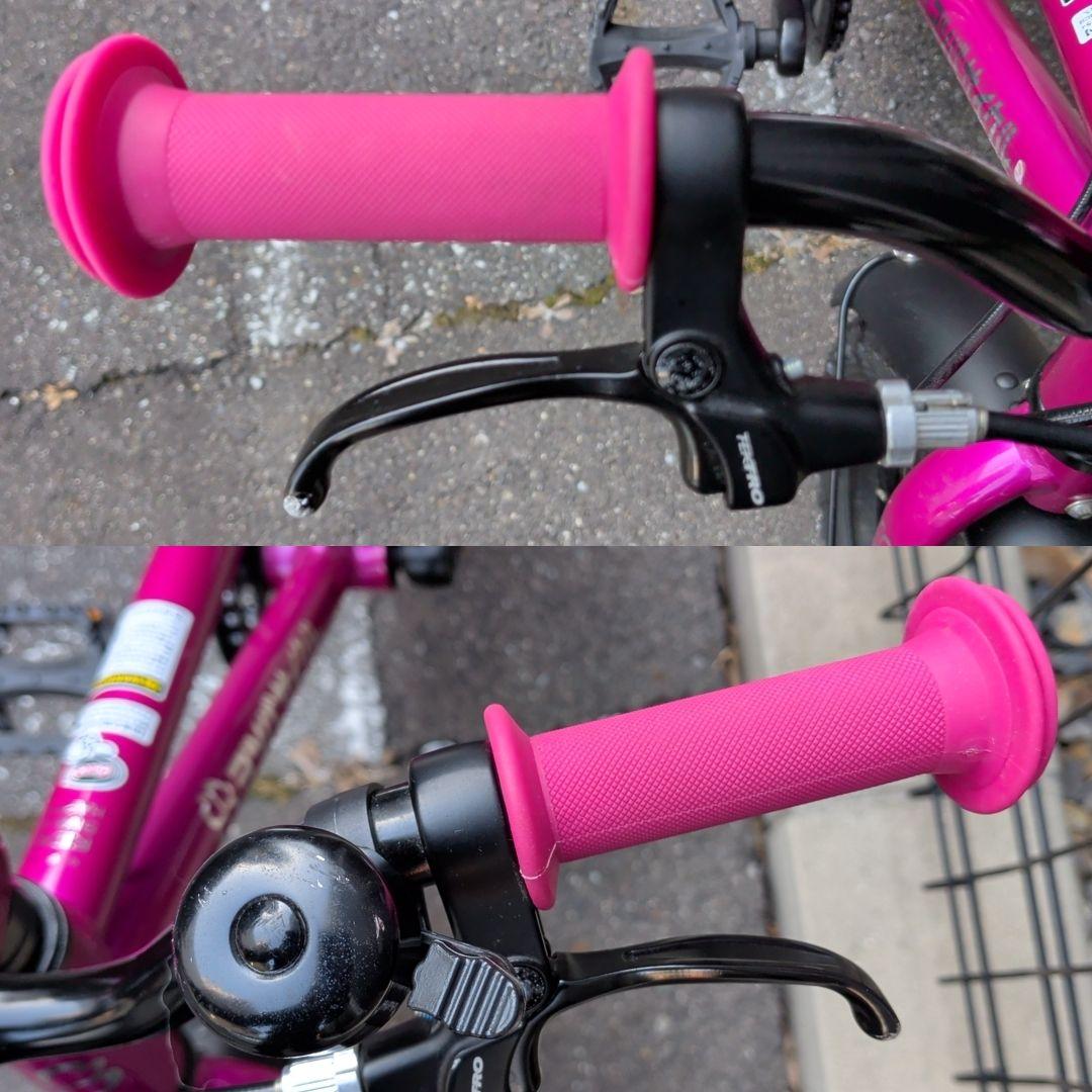 ヨツバサイクル 14インチ ピンク 美品 直接引取可