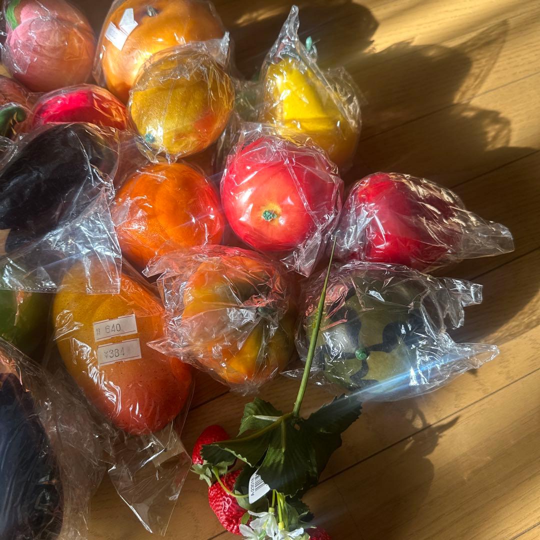 サンプル野菜・果物セット 約30個入り　未使用品