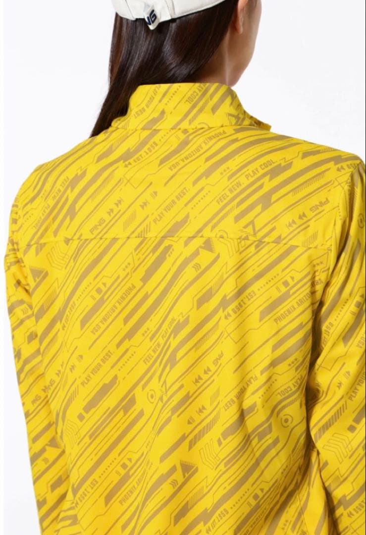 M ☆新品☆ PING 撥水 フルジップブルゾン ゴルフ　レディース　イエロー