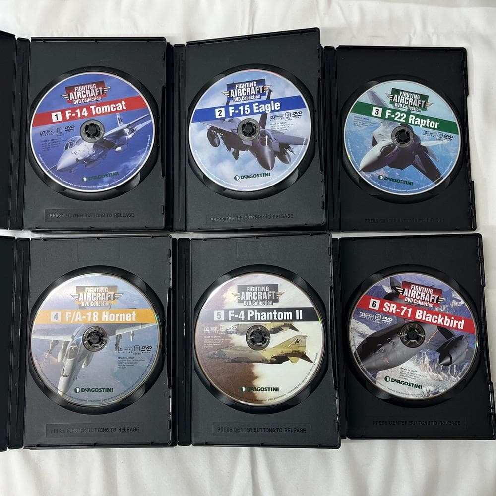 ◆FIGHTING AIRCRAFT DVD コレクション 全30巻02070