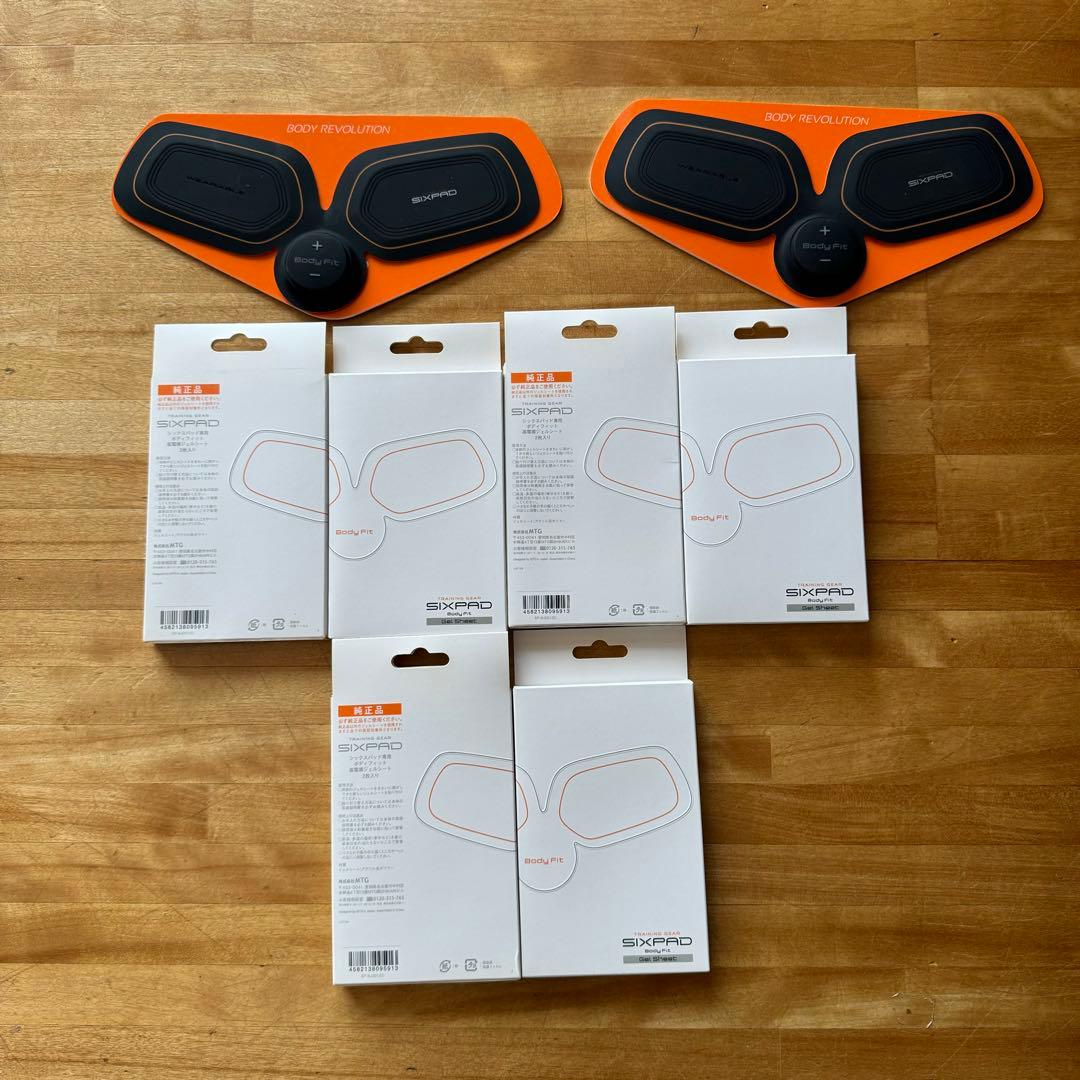 ★SIXPAD シックスパッド★ アブズフイット&ボディフィット　ジェル有り