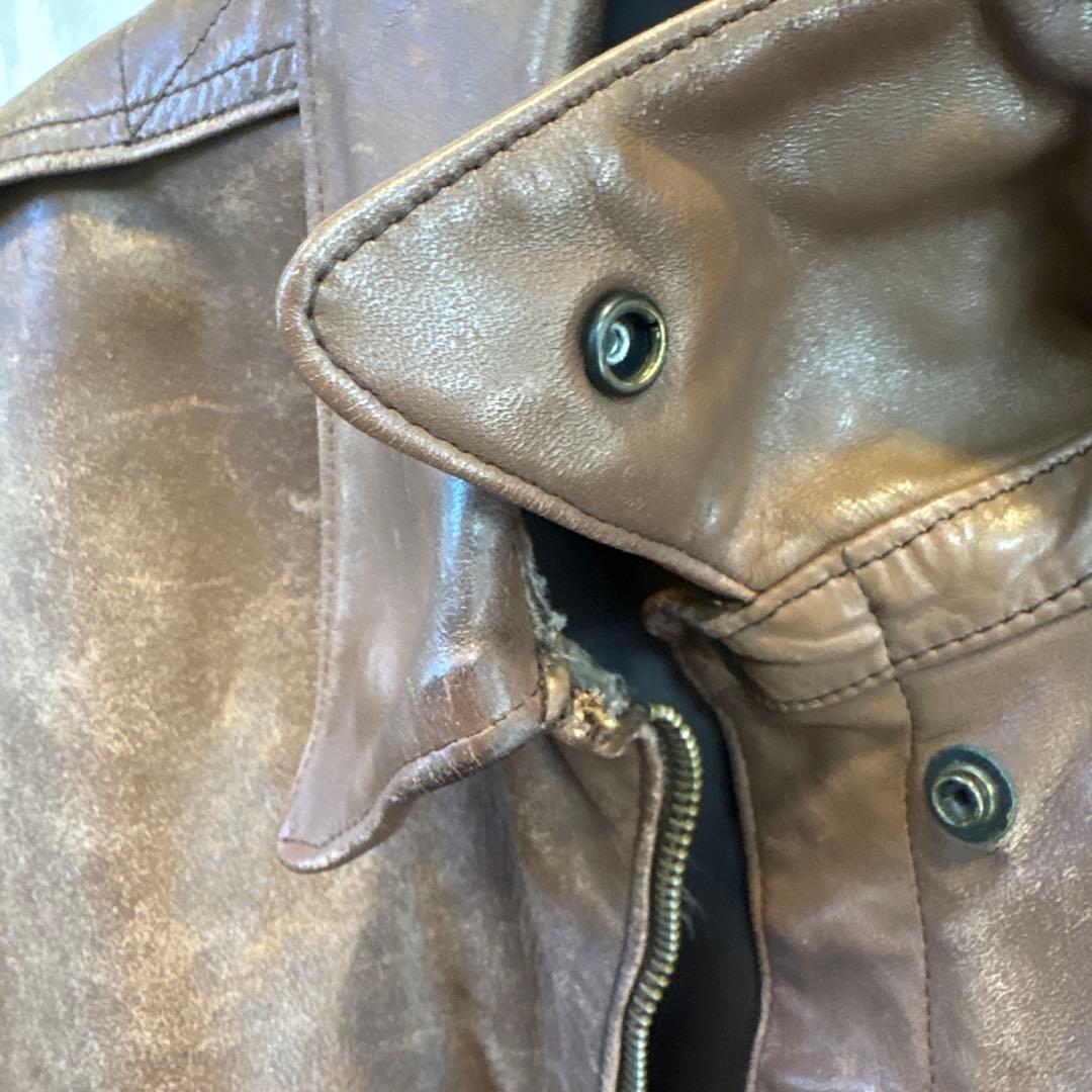 Wills &  A-2 レザー 40 Made in USA