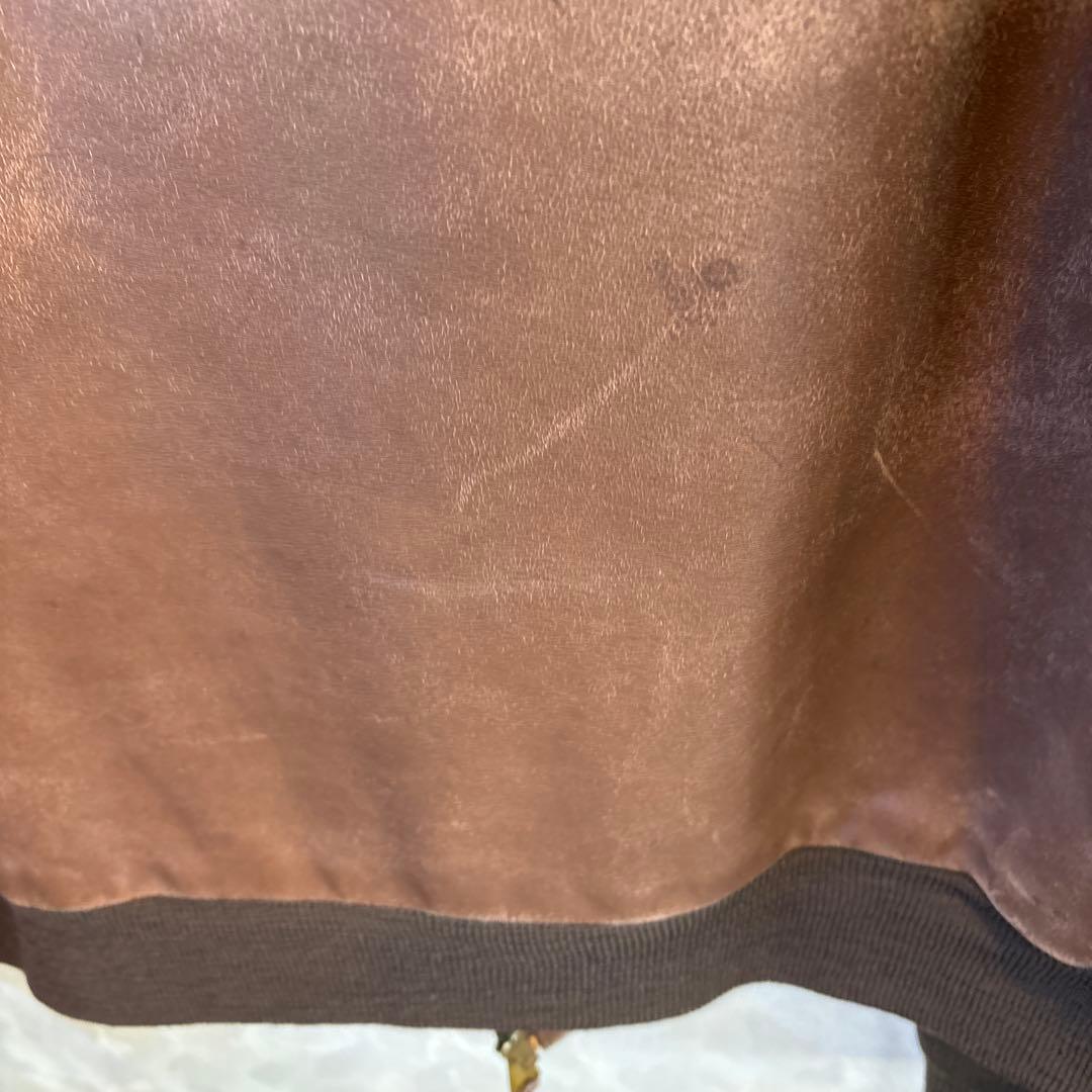 Wills &  A-2 レザー 40 Made in USA