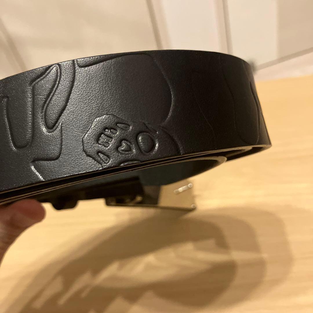 MARK & LONA スカルデザイン レザーベルト105