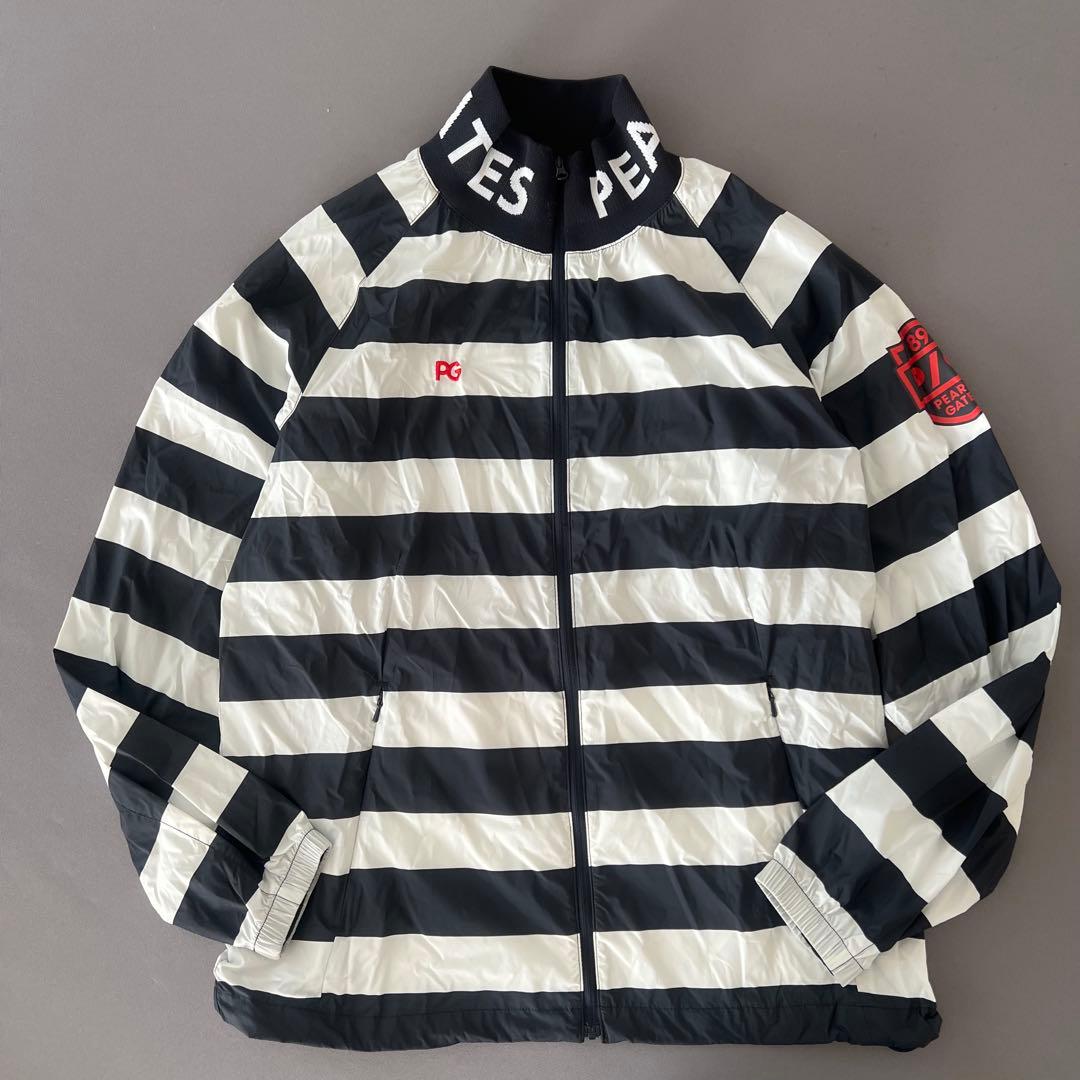 PEARLY GATES パーリーゲイツ　ナイロンジャケット ボーダー　ゴルフ