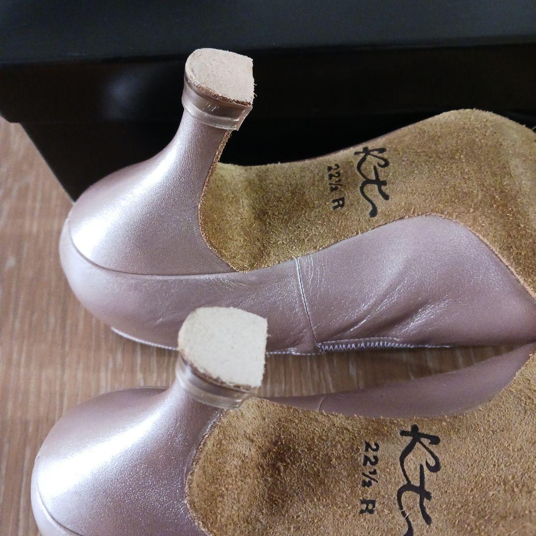 Kent Dance ウエーブ ピンクベージュ 22.5cm