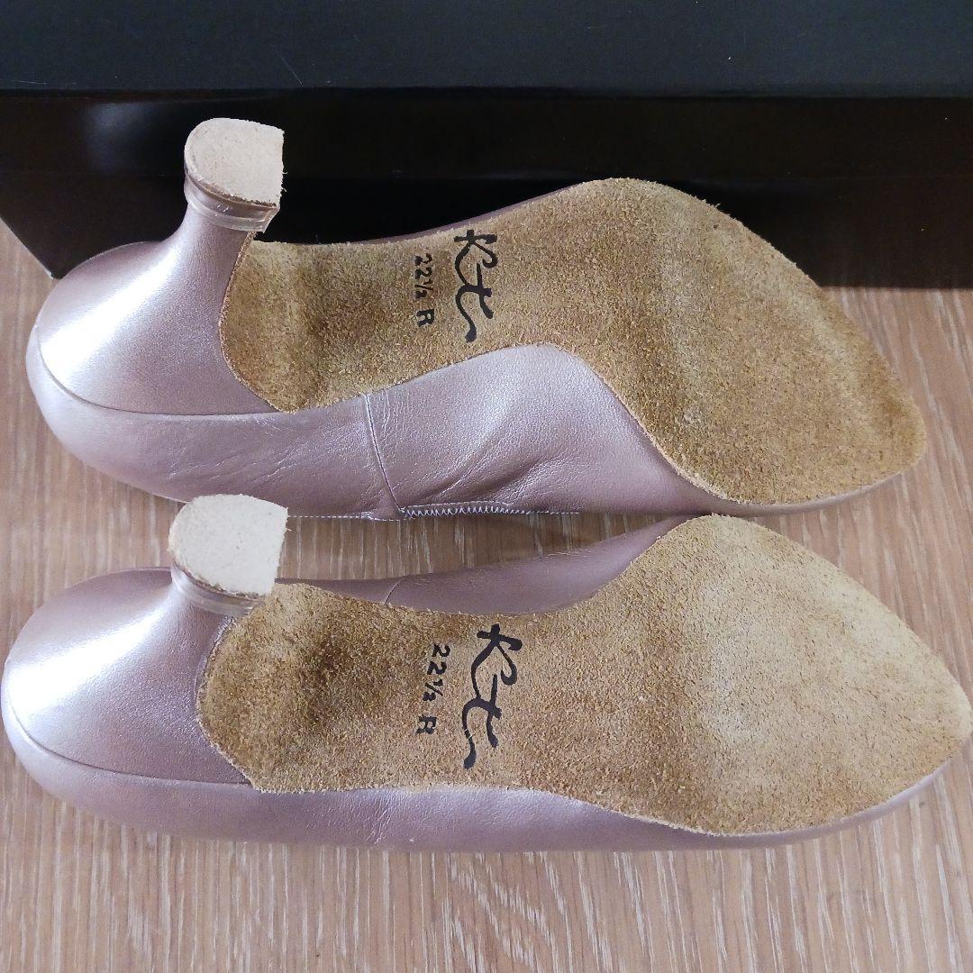 Kent Dance ウエーブ ピンクベージュ 22.5cm