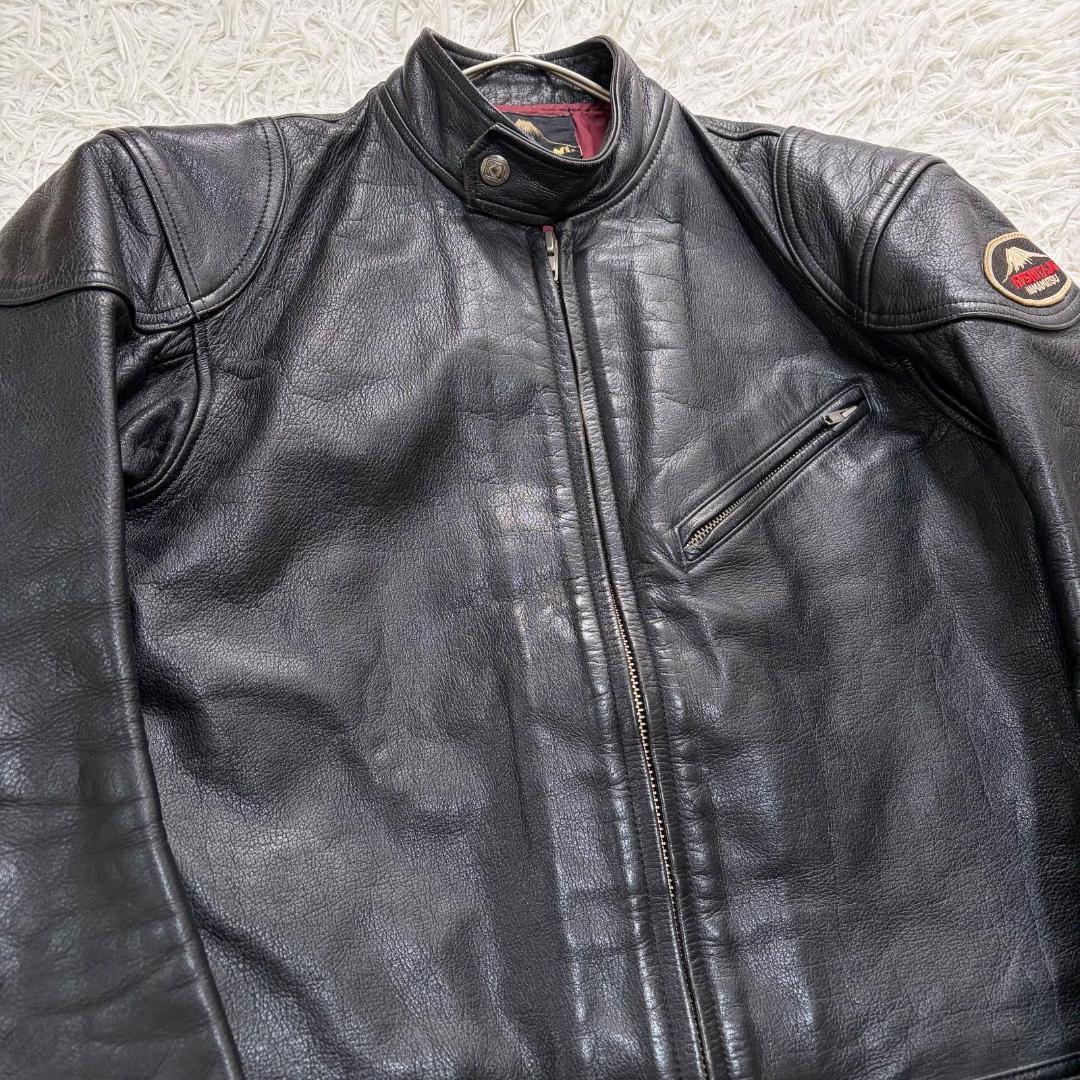16580✨クシタニ ライダースジャケット レザージャケット L ブラック