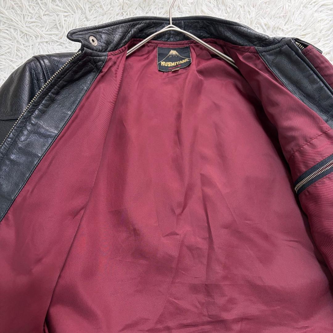 16580✨クシタニ ライダースジャケット レザージャケット L ブラック