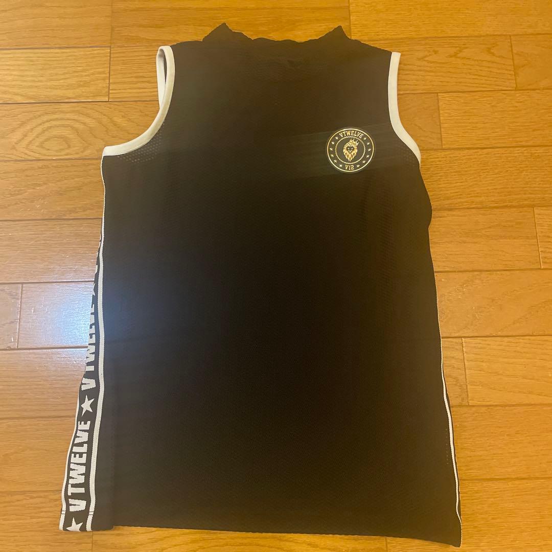 V12ヴィトゥエルヴ　モックネック メッシュ スカート　上下セット　セットアップ