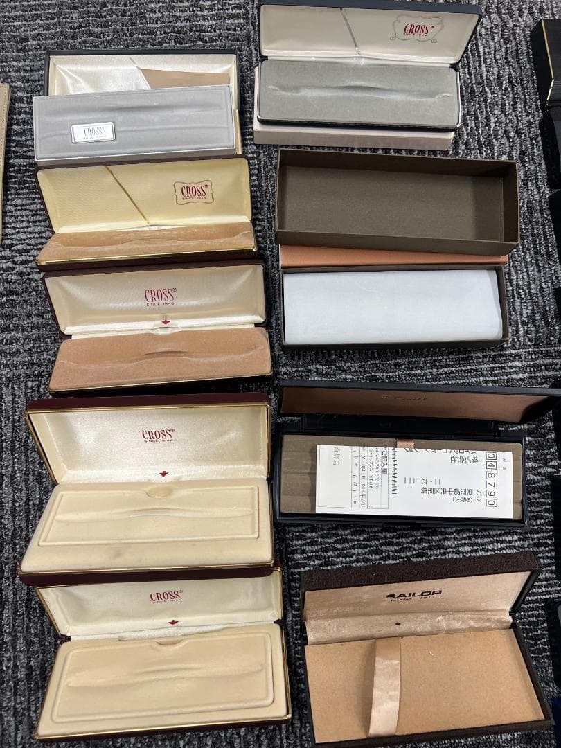 MONTBLANC PARKER CROSS他ペンケースまとめ ジャンク 61点