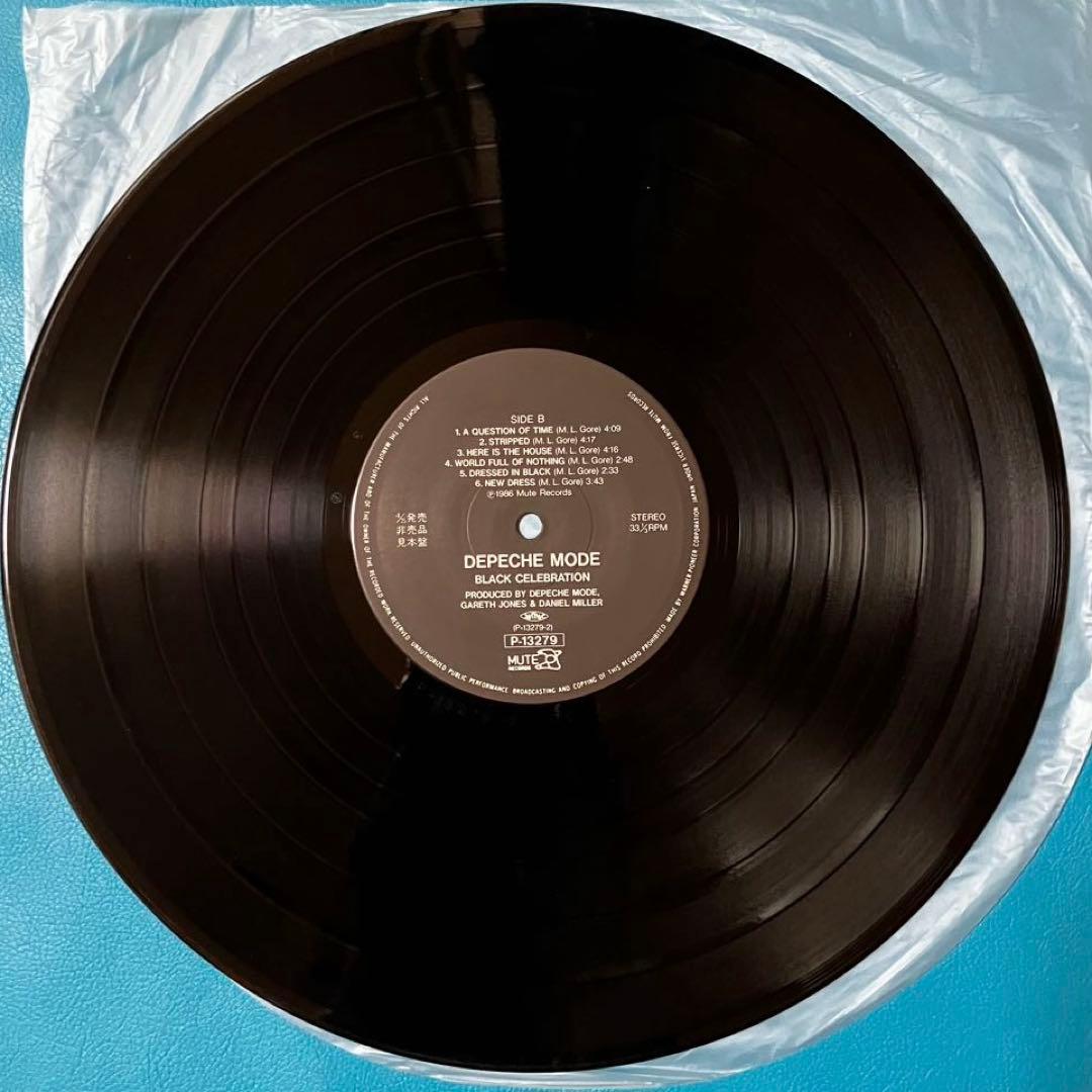 【見本盤LP】Depeche Mode 「Black Celebration」