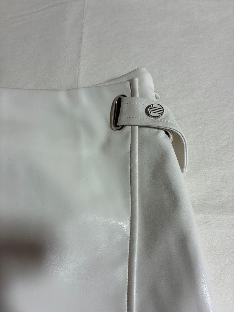 在庫処分❣LANVIN BLANCゴルフミニスカート・インナーパンツ付　白　M