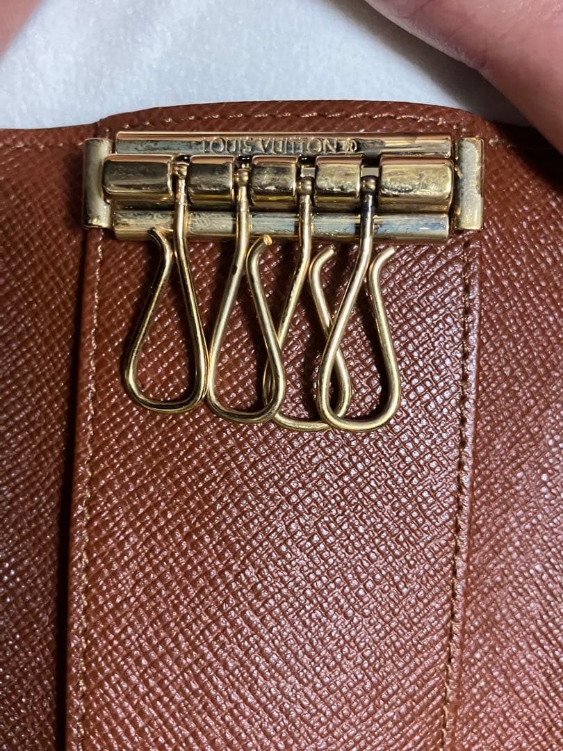 【K3】LOUIS VUITTON 4連キーケース モノグラム　未使用品