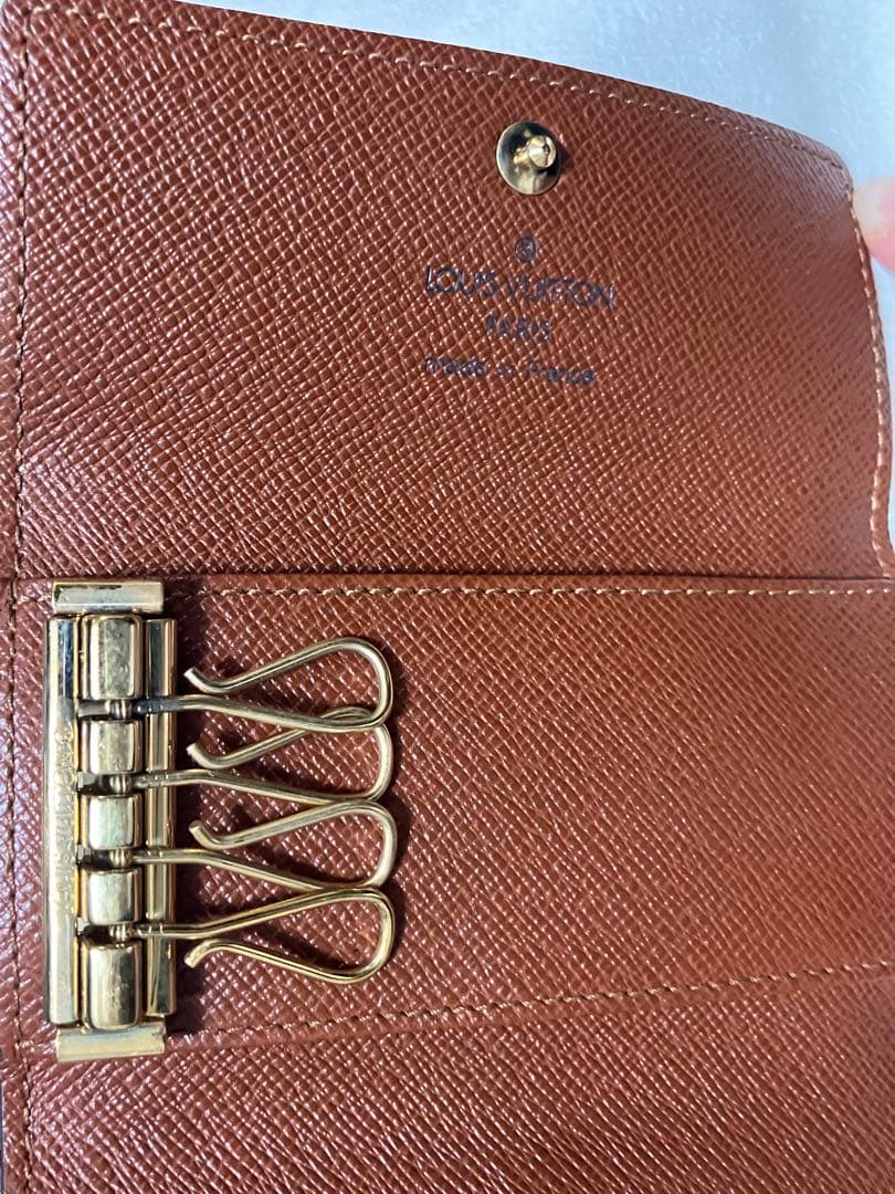 【K3】LOUIS VUITTON 4連キーケース モノグラム　未使用品