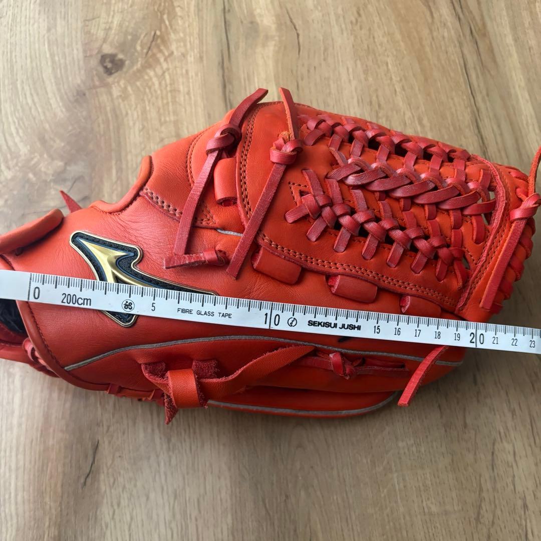 MIZUNO ミズノ　（SELECT9）　ソフトボール用　右投げ用　オレンジ