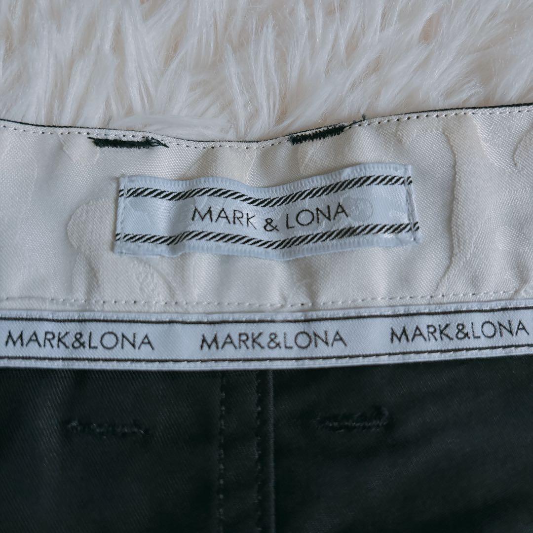 MARK＆LONA スカル 刺繍 ネイビー ミニスカート L ゴルフウェア