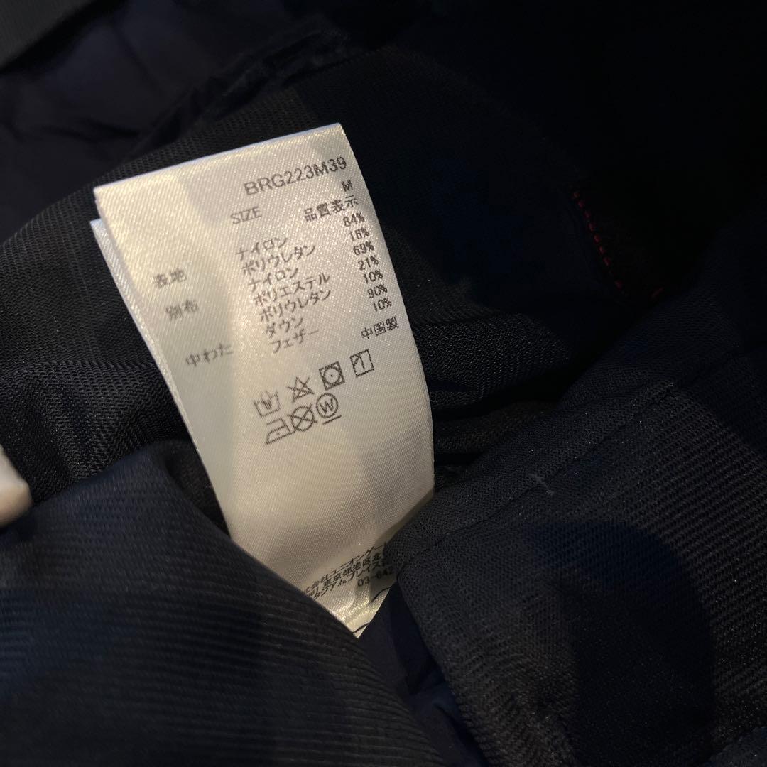 メンズゴルフ　ブリーフィング　ダウンセットアップ