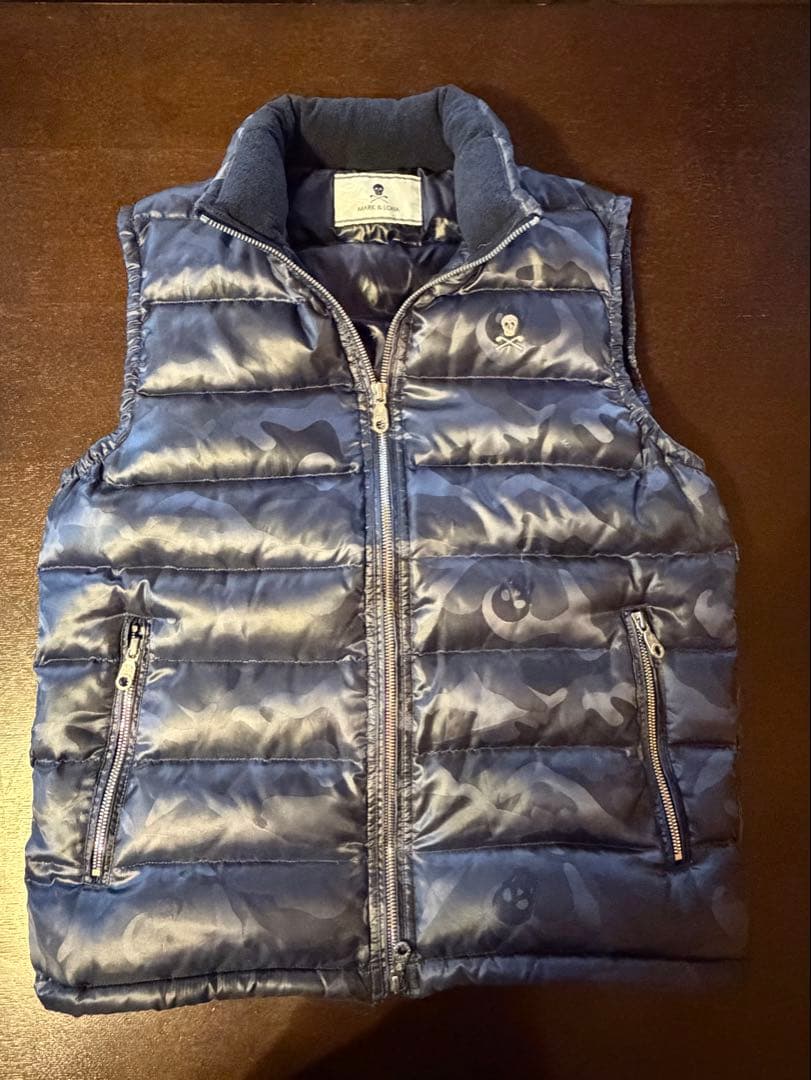 専用　MARK & LONA ネイビー ダウンベスト　ゴルフ