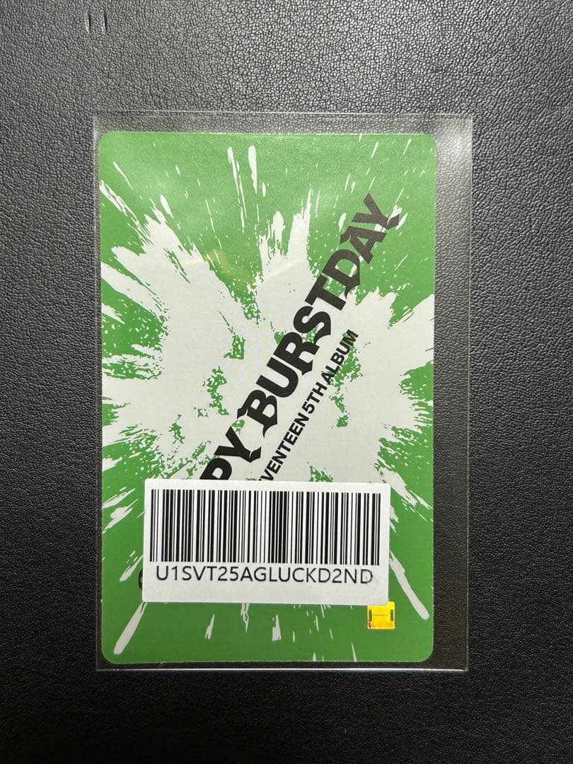 SEVENTEEN BURSTDAY スングァン weverse ラキドロ 2次