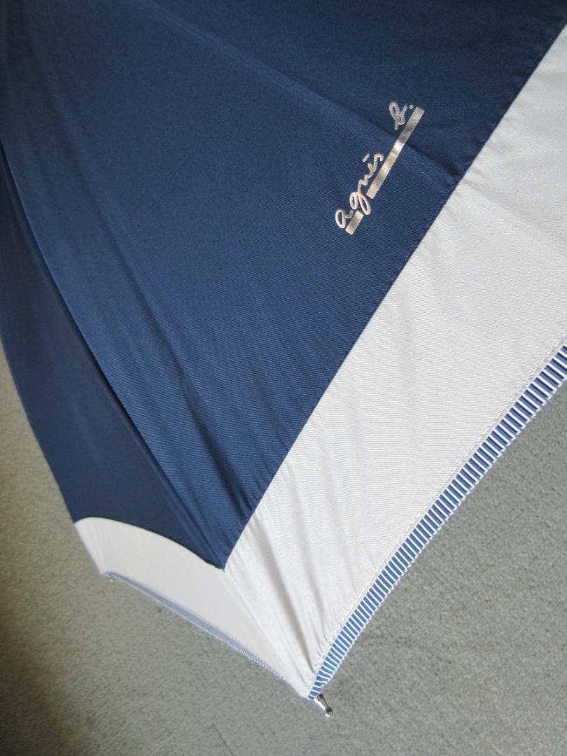 ◎もなかもん◎美品 agnes b. アニエスベー バイカラー晴雨兼用傘