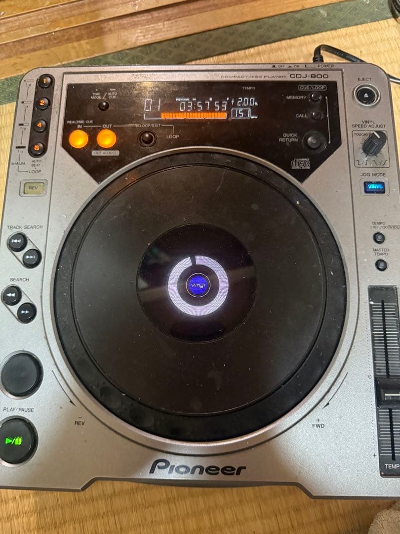 【DJ】Pioneer CDJ-800《動作確済み》