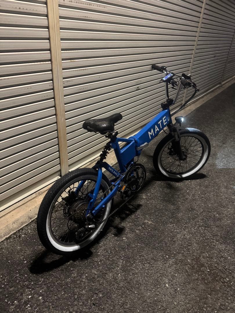 【正規 MATE CITY カスタム】電動アシスト自転車BMXハンドル 改造済