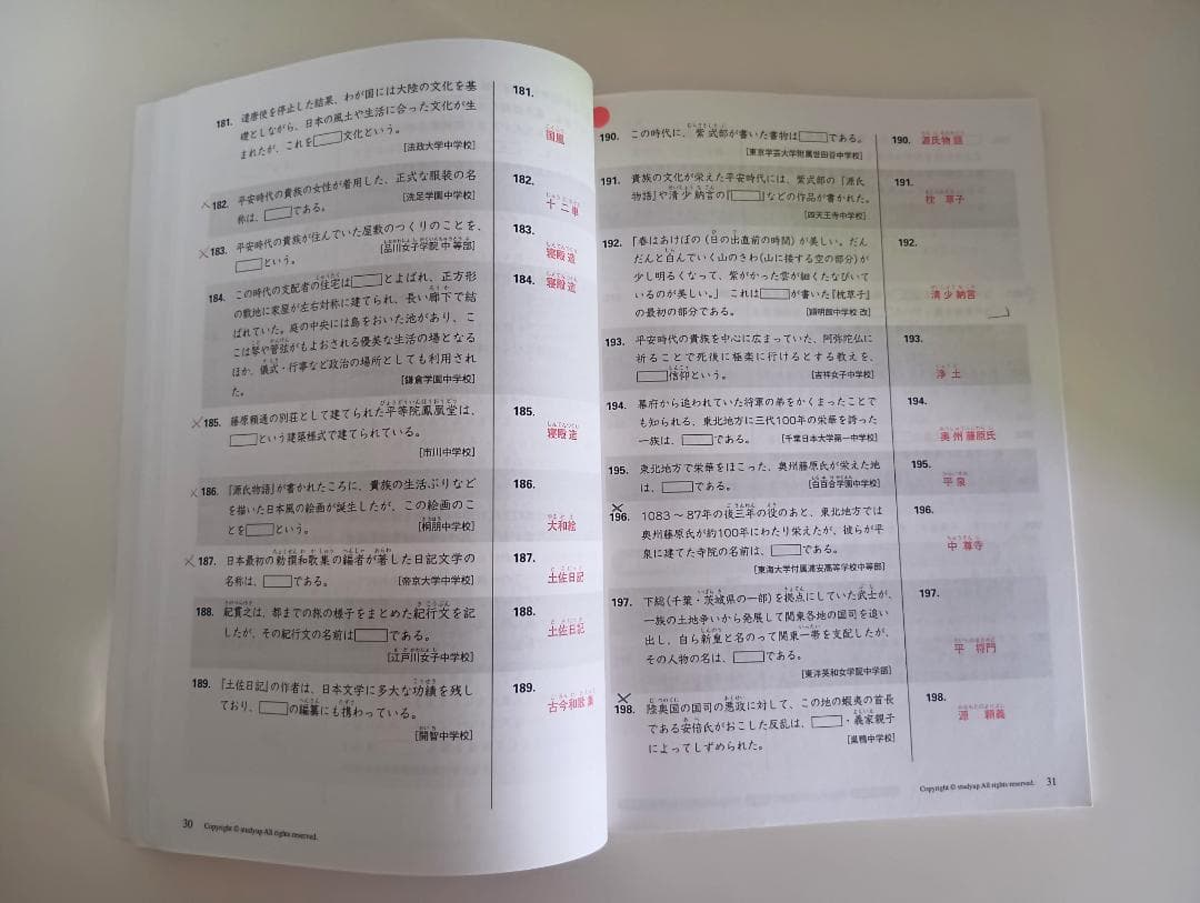 スタディアップ　プラチナアウトプット歴史　中学受験　CD付