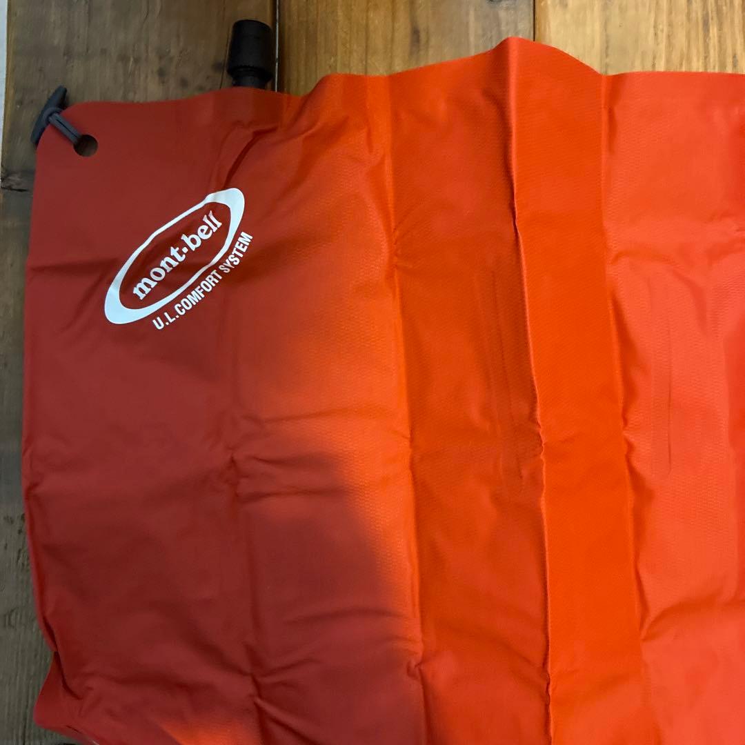 【mont-bell】エアパッド150 レッド、エアピローセット