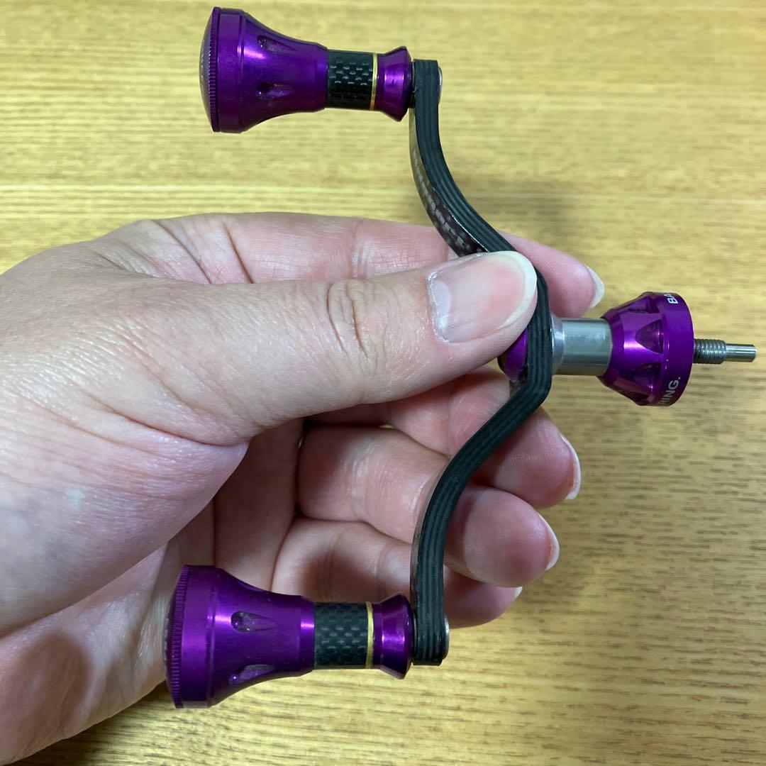 廃盤　レア　07ステラ　Bassartハンドル　夢屋チタンリールスタンド　左巻き