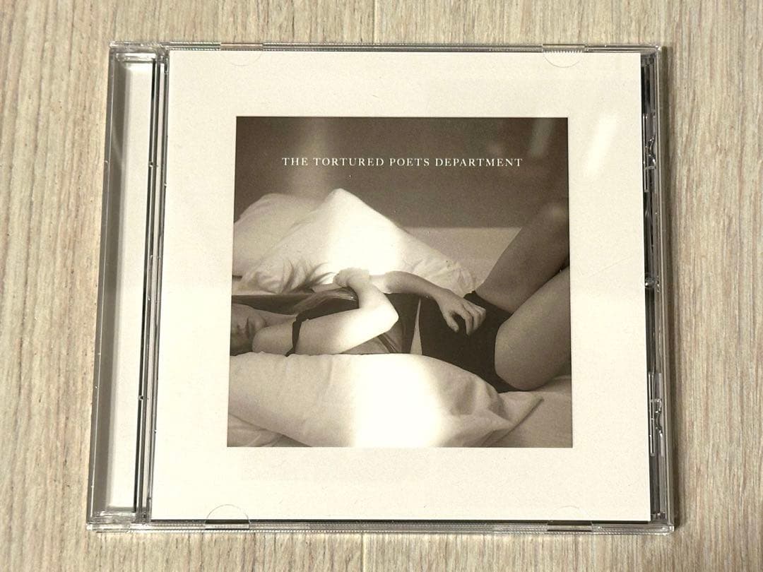 直筆サイン入り Taylor Swift TTPD 新品 CDアルバム 輸入盤