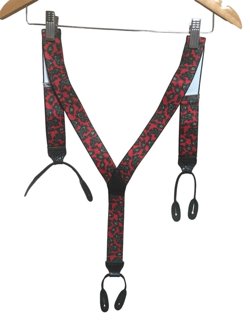 イングランド製 BROMLEYS 別注 アルバートサーストン ブレイシーズ