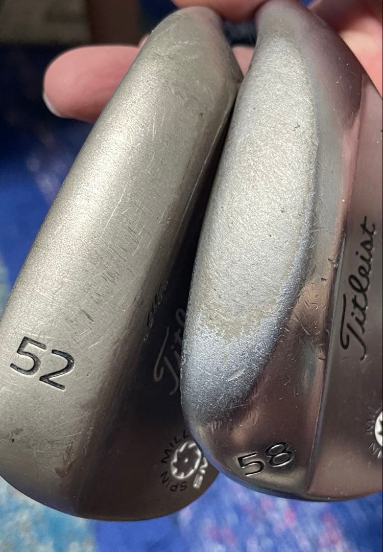 タイトリスト ボーケイ SPIN MILLED ウェッジ 52° 58° 2本