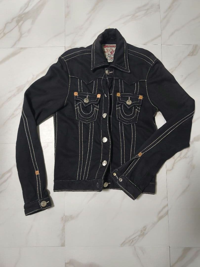 トゥルーレリジョン Jimmy BIG T ジャケット 黒 swag y2k