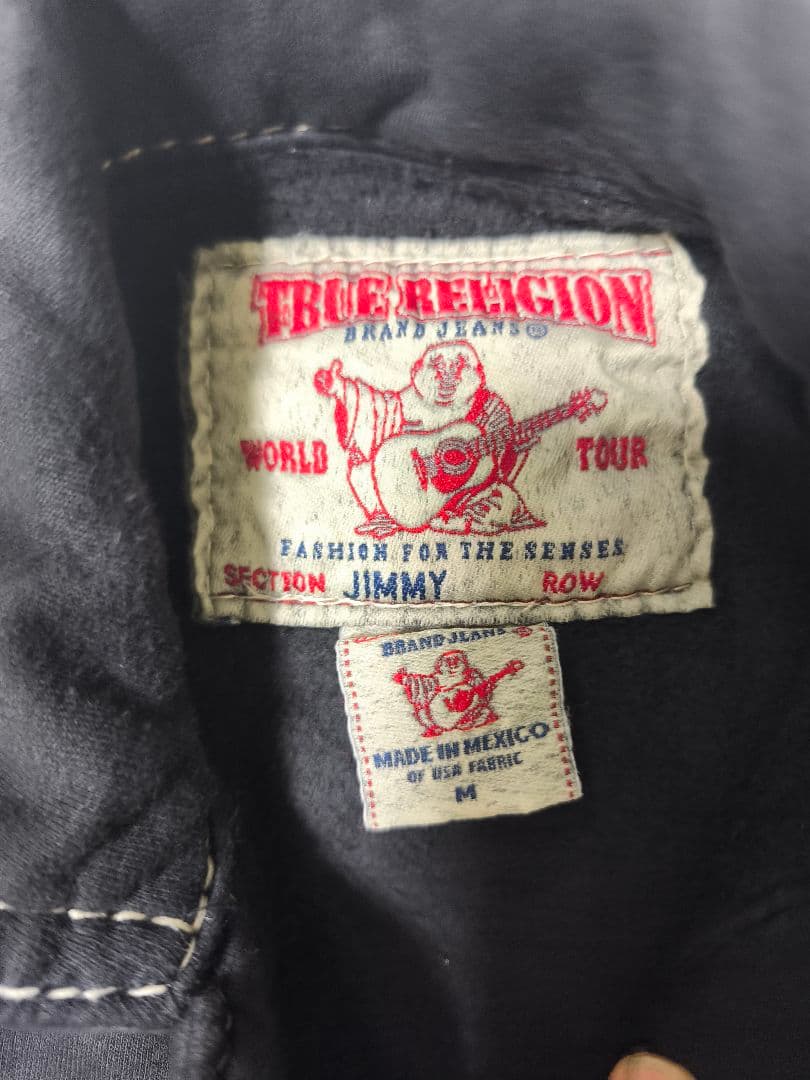 トゥルーレリジョン Jimmy BIG T ジャケット 黒 swag y2k