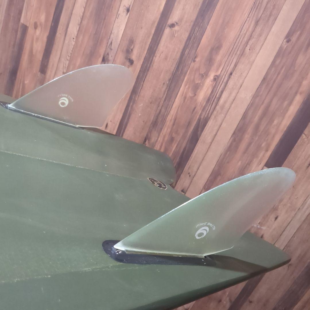 フィン付き✨5'5\"　Twin Fish ツイン　Tootsシェイプ