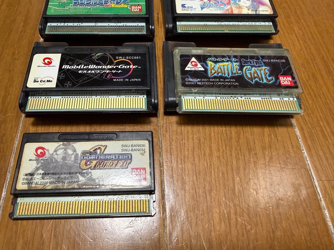 ワンダースワン　ソフト　ファイヤープロレスリング　デジタルモンスター　ほか