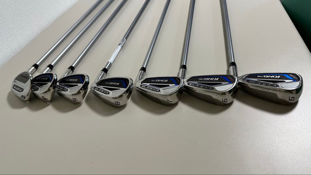 コブラ　KING F8 ONE LENGTH アイアンセット 7本