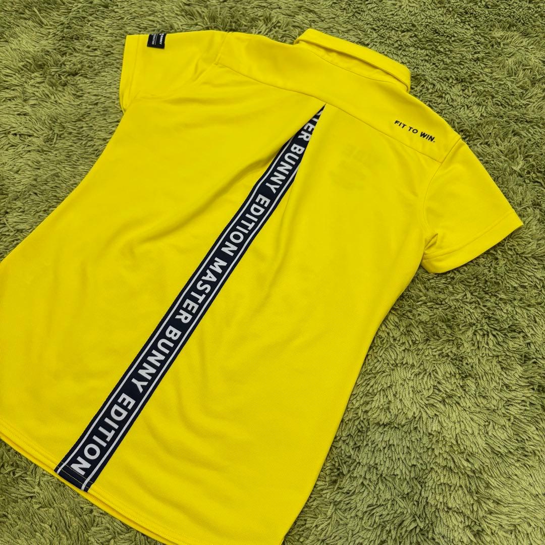 美品 マスターバニーエディション 半袖ポロシャツ tシャツ 黄色 サイズ0