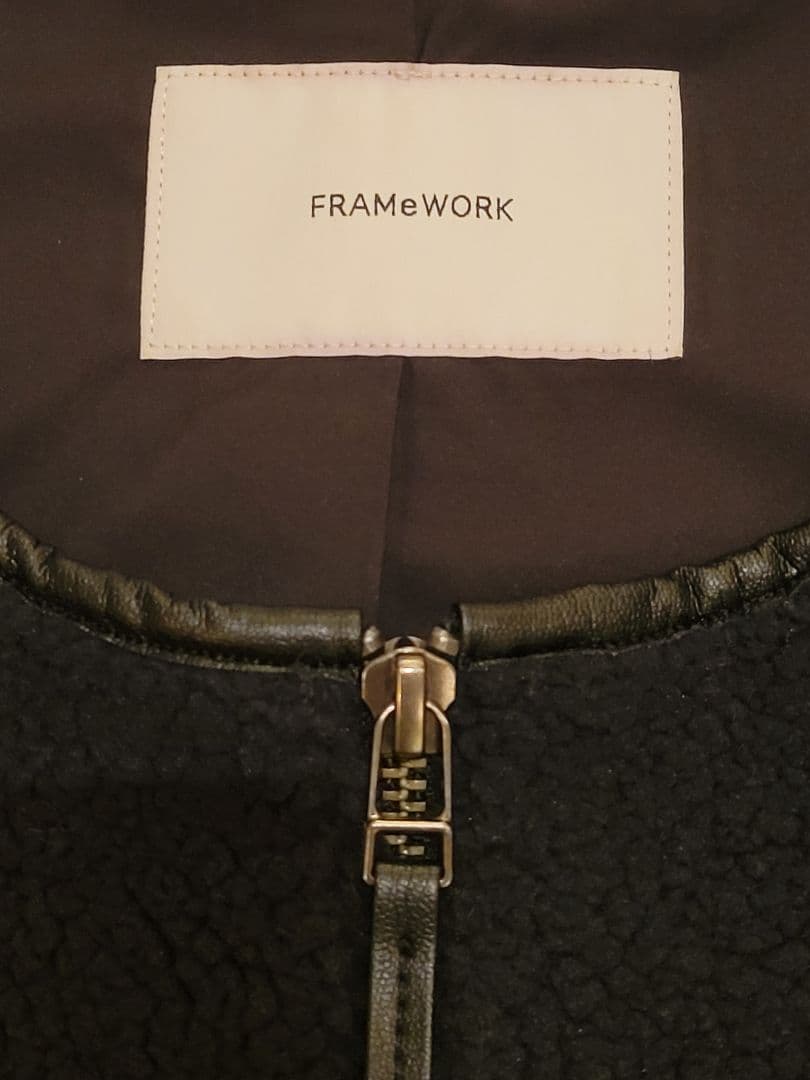 FRAMeWORK フレームワーク ボアベスト ジレ