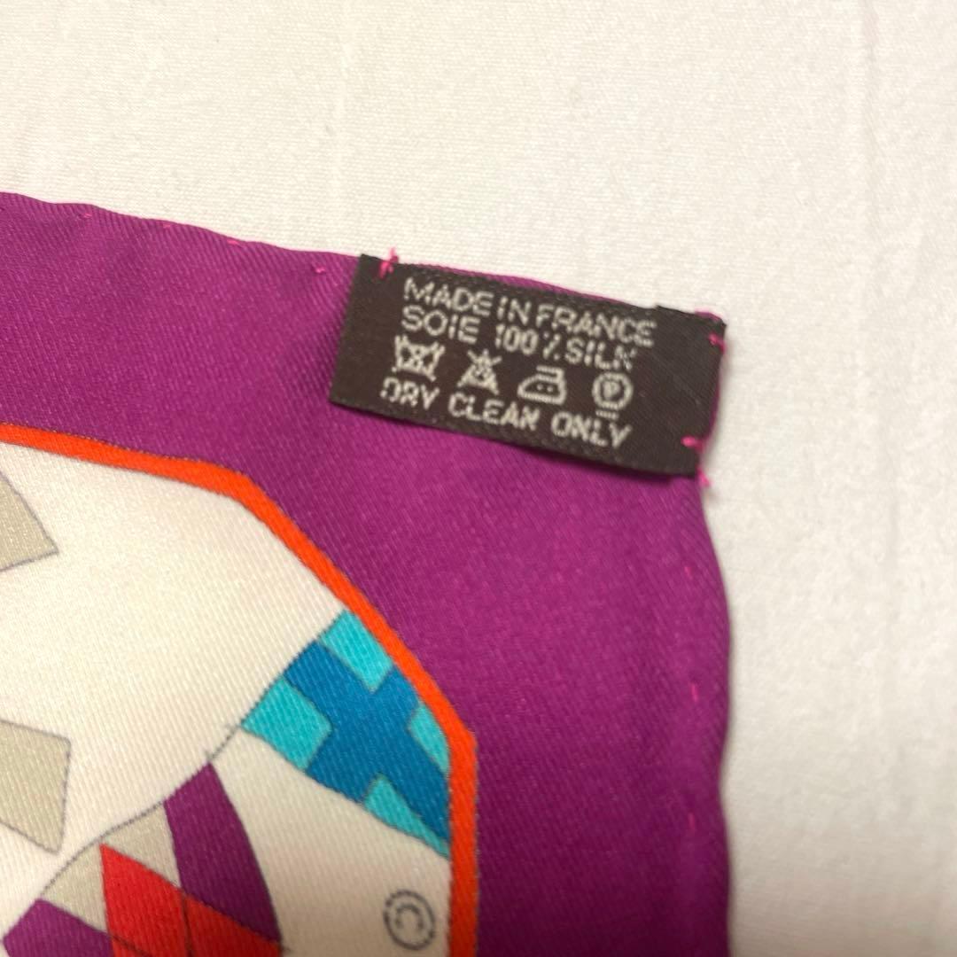 HERMESエルメススカーフUN AMOUR DE CHEVAL馬への愛65cm